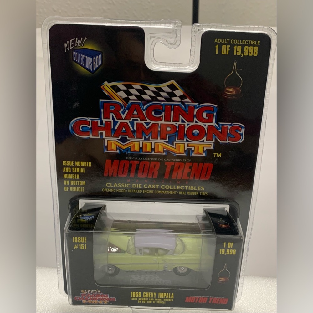 Racing Champions Mint 1958 Chevy Impala Die-Cast Model
